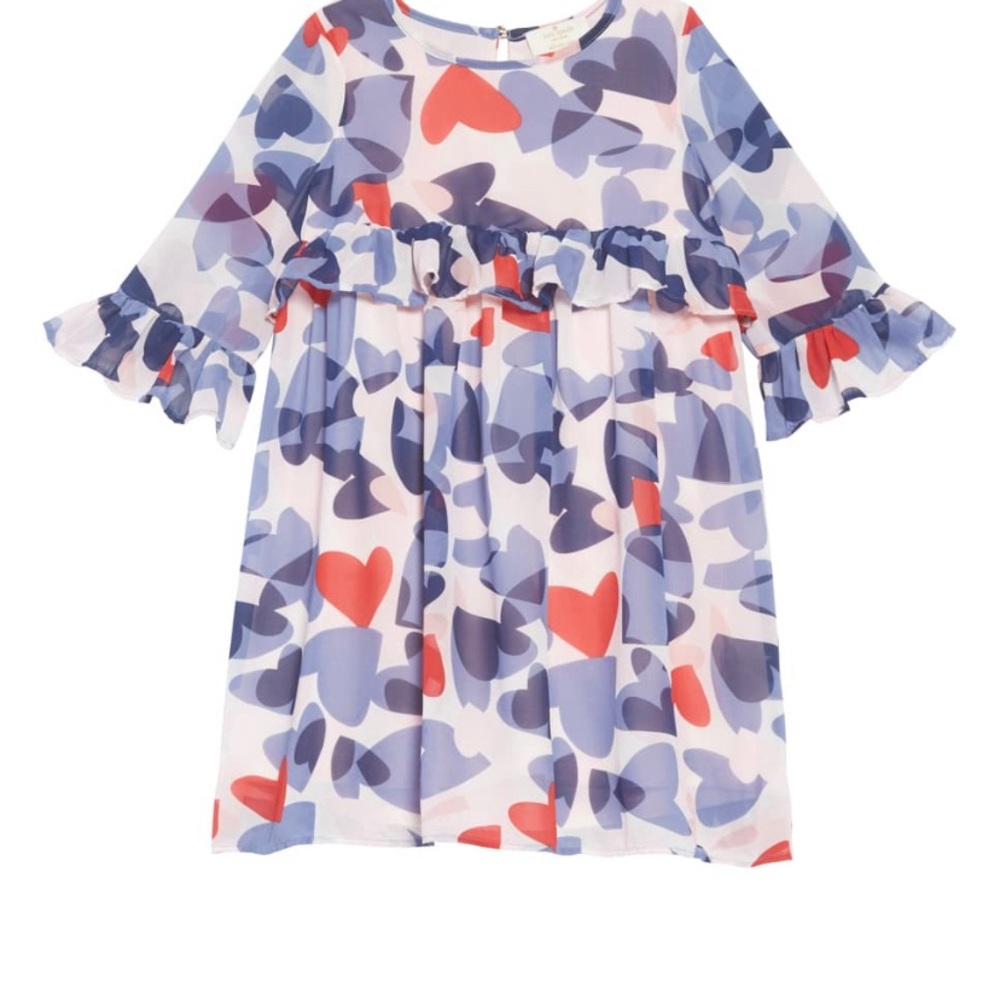 Kate Spade Confetti Hearts Dress size 5